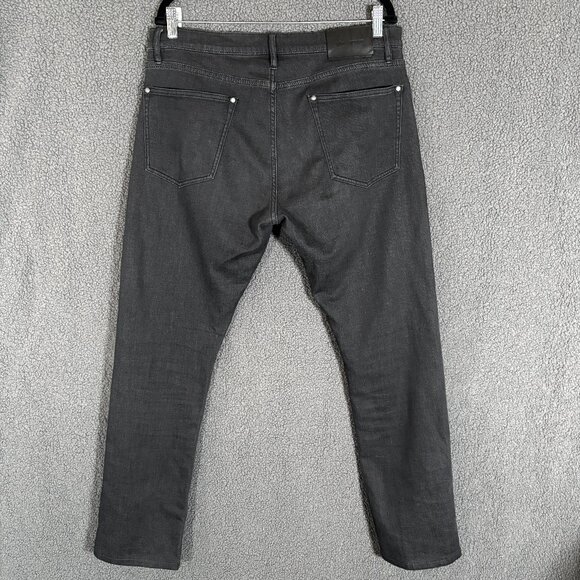 John Varvatos JV702 Slim Fit Stretch Jeans - Men's Size 34*31 - Black - Picture 4 of 10